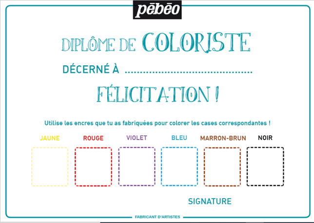 Fiche Pédagogique : DIPLÔME DE COLORISTE