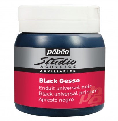 Comment utiliser le GESSO NOIR ? Comment utiliser le GESSO NOIR ?