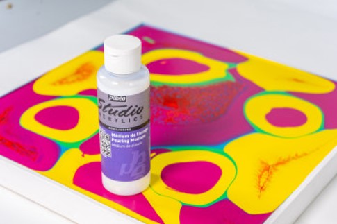 POURING 6 : Création avec des peintures iridescentes POURING 6 : Création avec des peintures iridescentes
