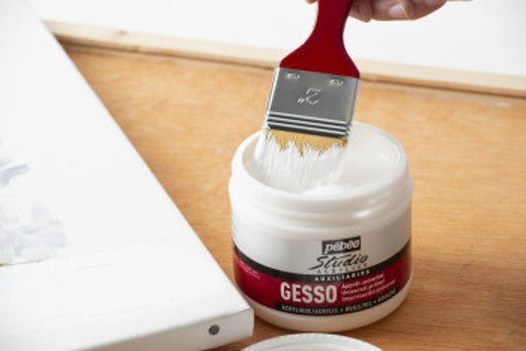Comment utiliser le GESSO de la gamme Artist Acrylics ?