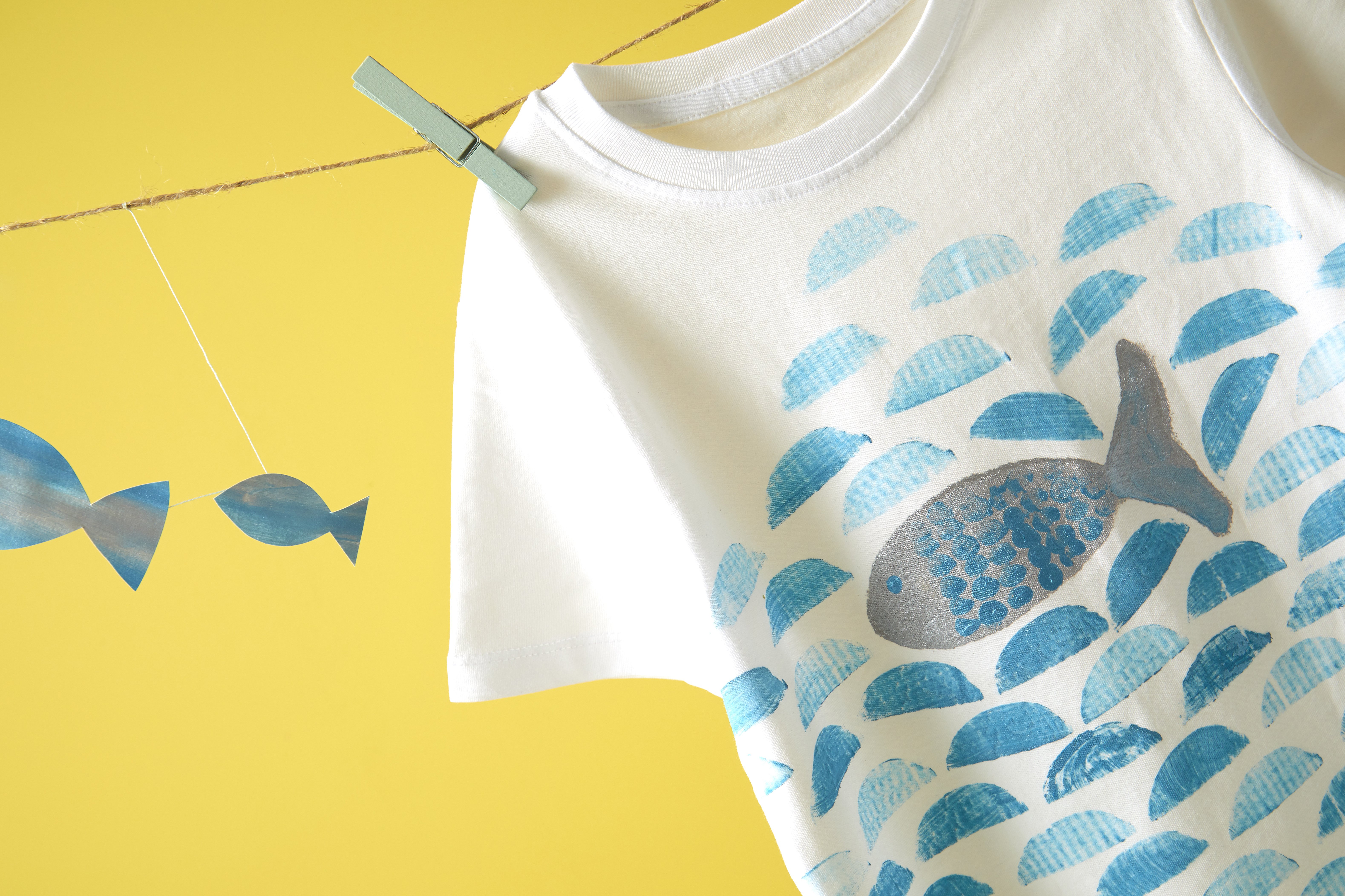 Mon T-shirt personnalisé pour les vacances : Poissons Mon T-shirt personnalisé pour les vacances : Poissons