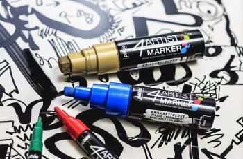 the techniques of 4 Artist Markers