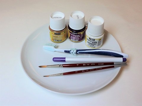 peinture sur porcelaine