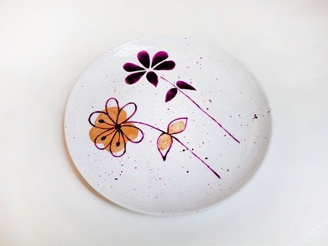 DIY peinture sur porcelaine