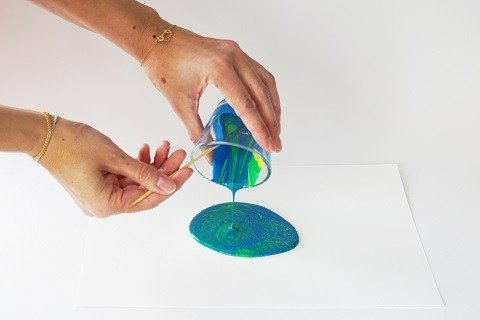 Pouring technique DIY