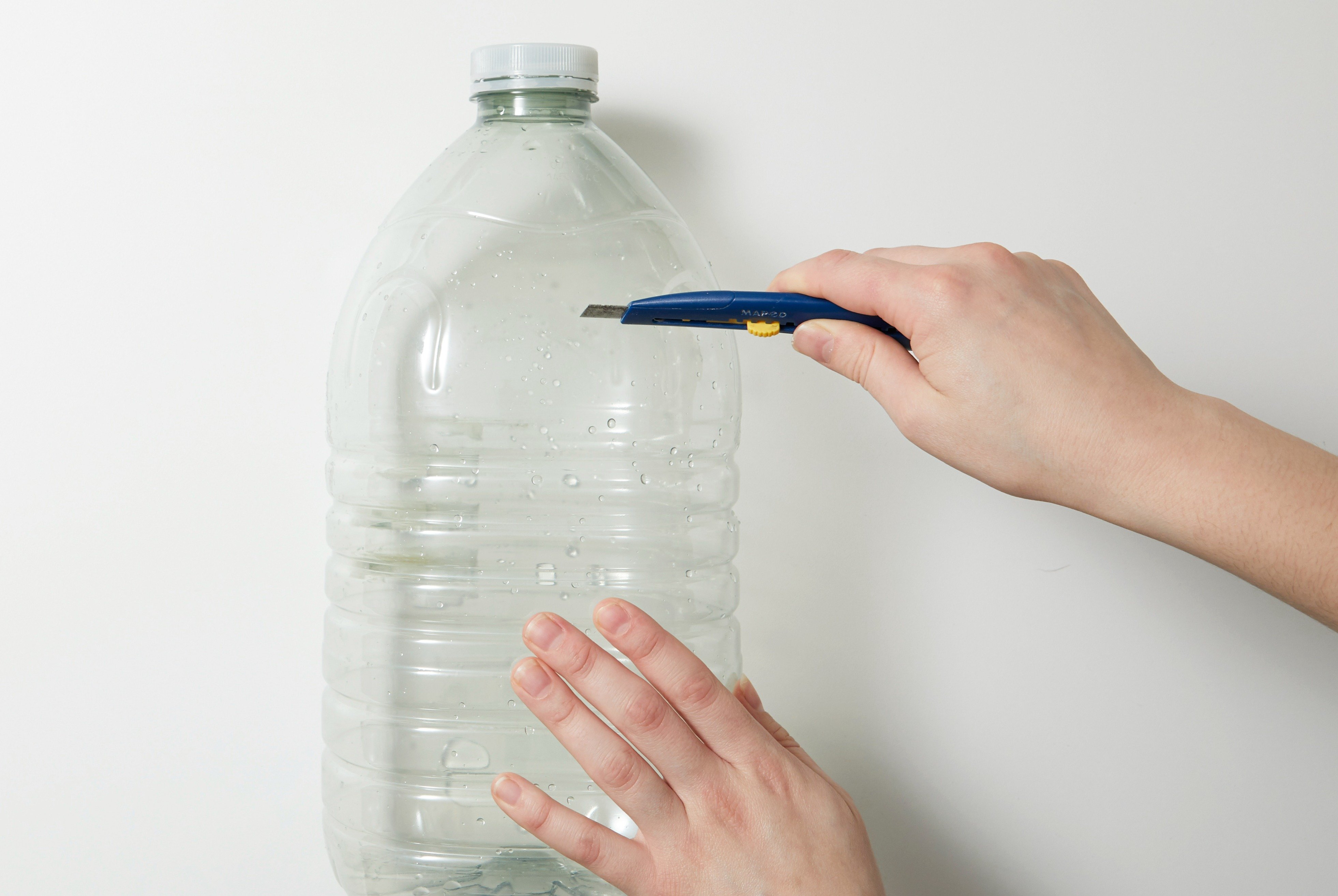 bouteilles recyclées pour vases