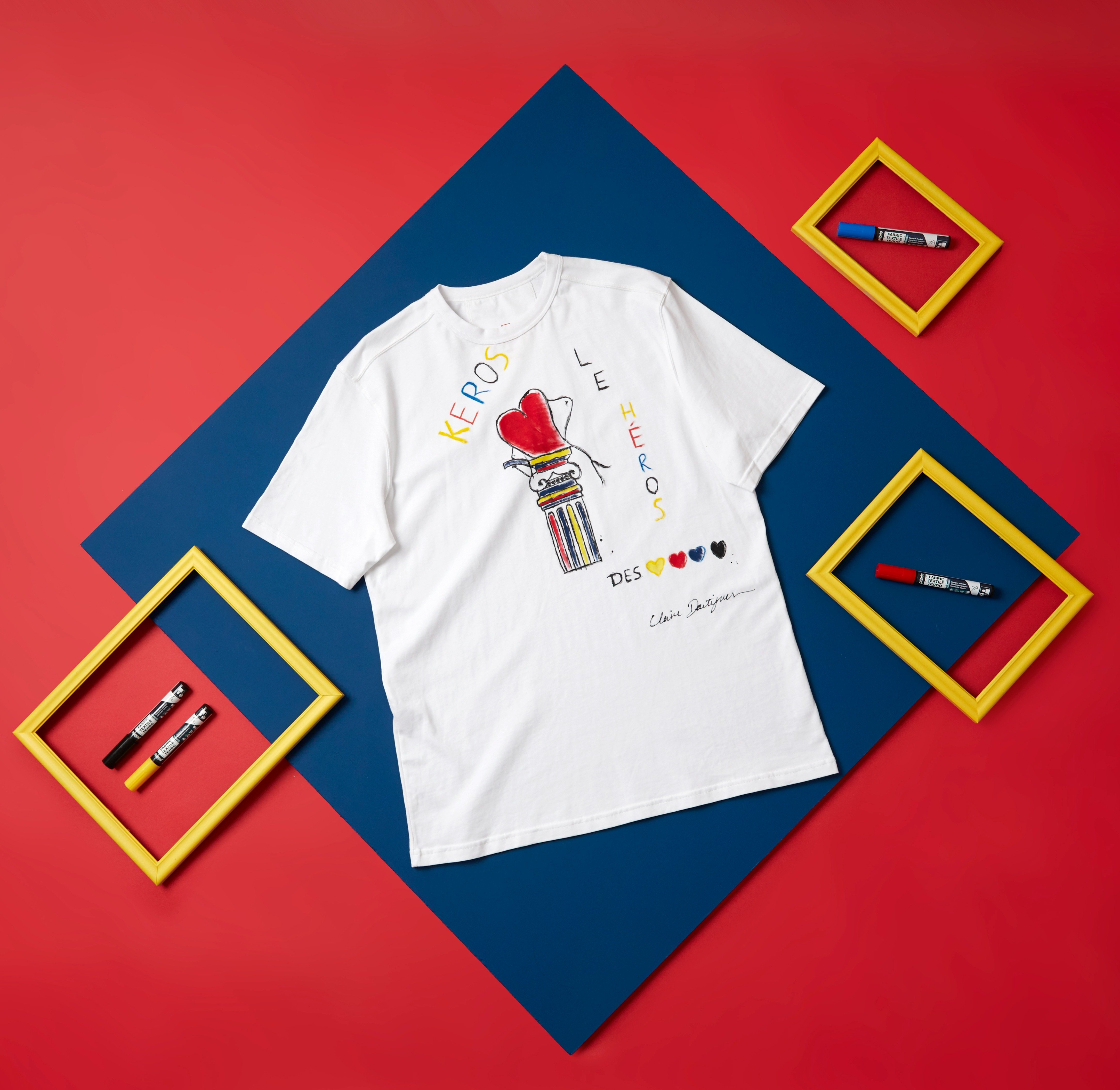 customisez votre tee-shirt avec la peinture sur tissus