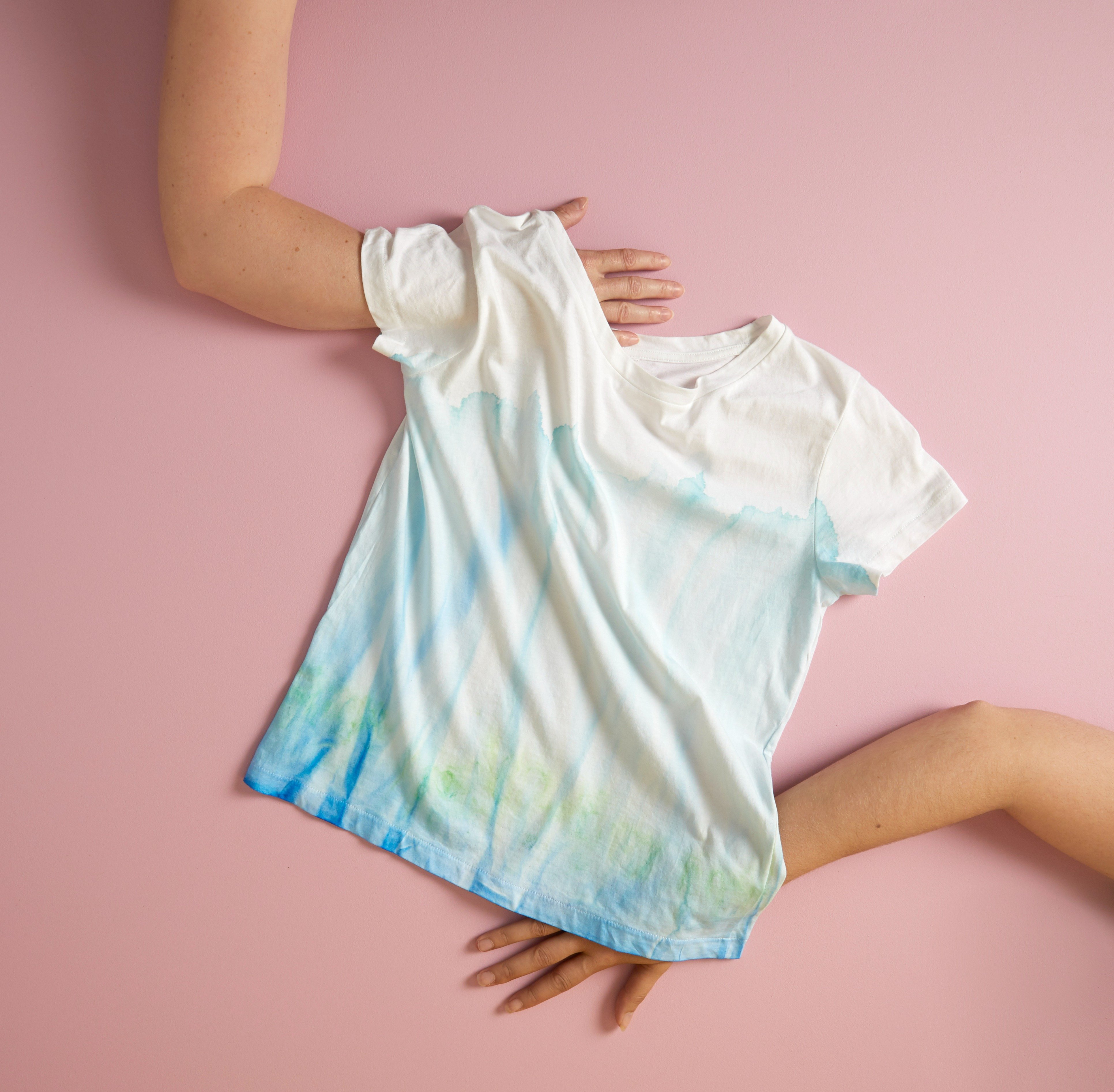 T-Shirt mit Tie-Dye