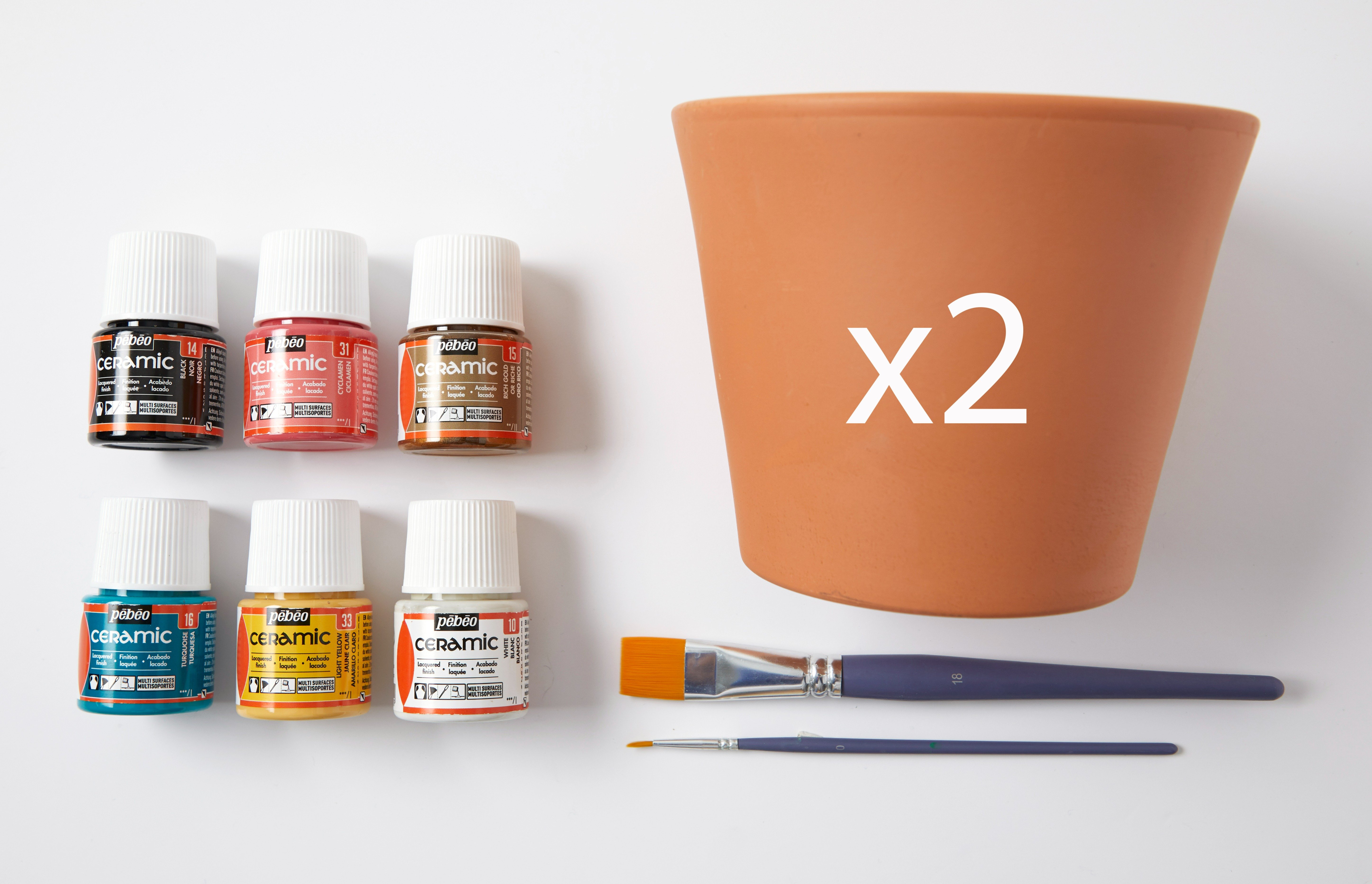 Tutoriel sur la peinture de pot d'argile