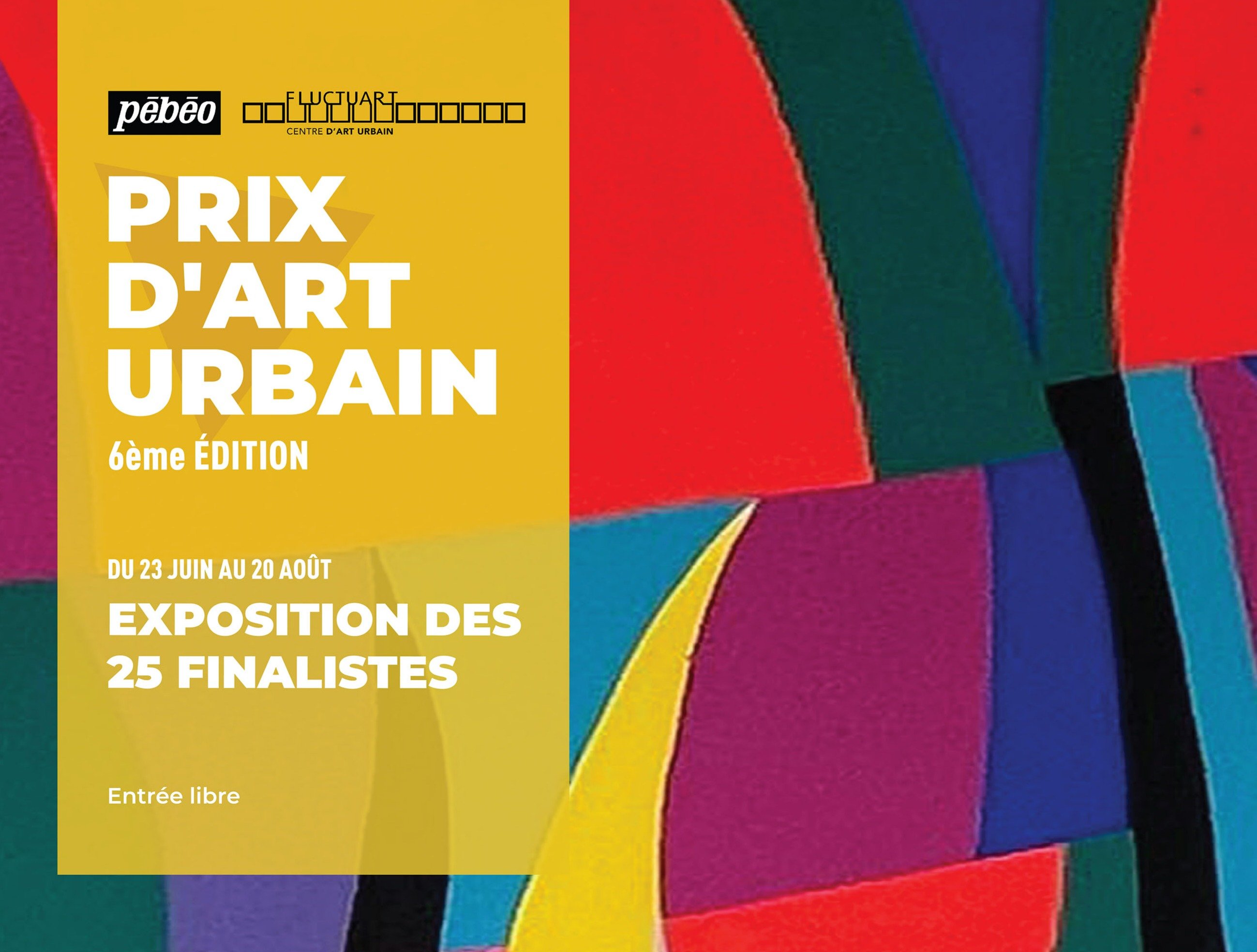 6e édition du concours international Fluctuart-Pébéo