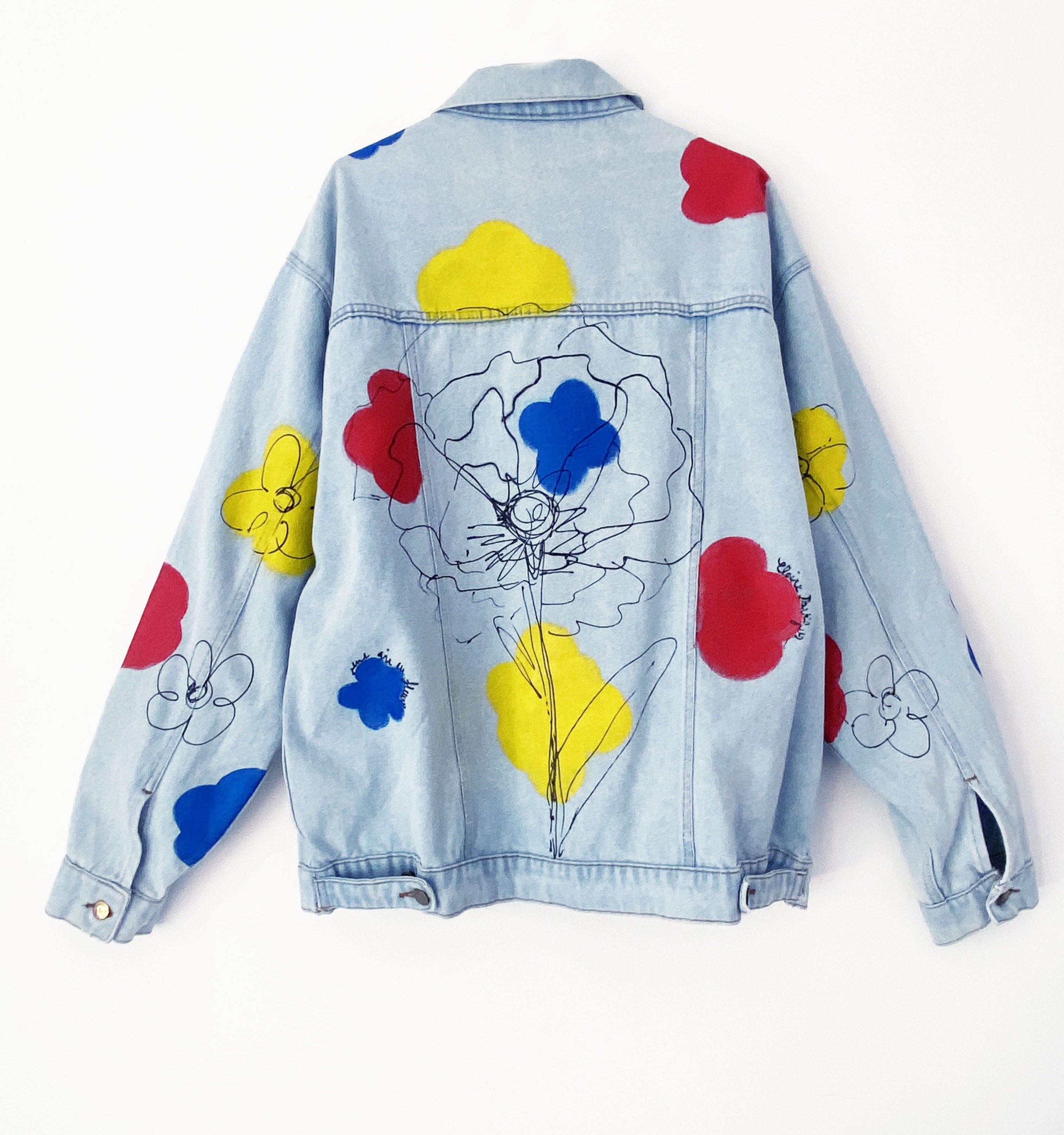 DIY custom veste en jean