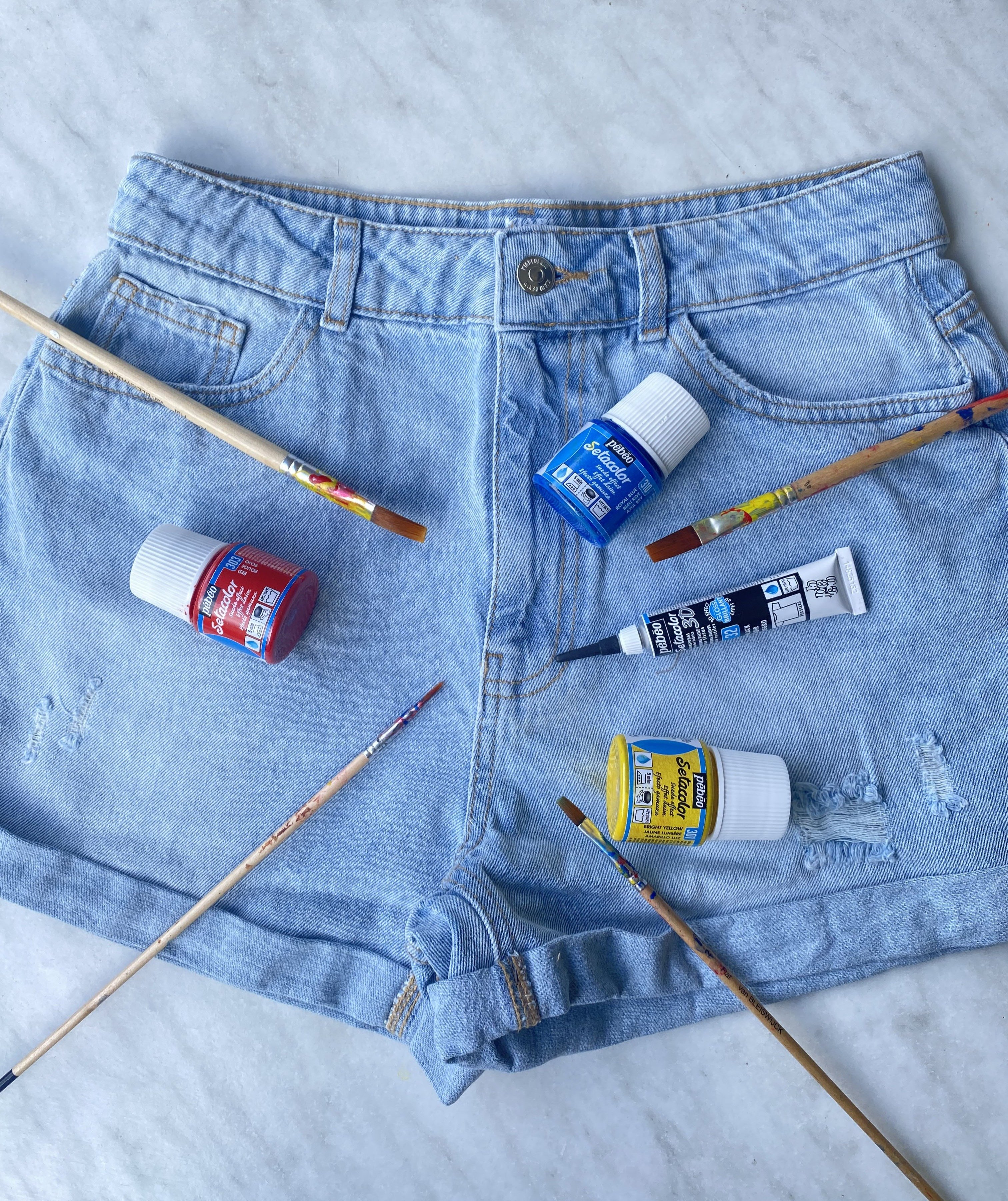 Pintar short hot sale jeans