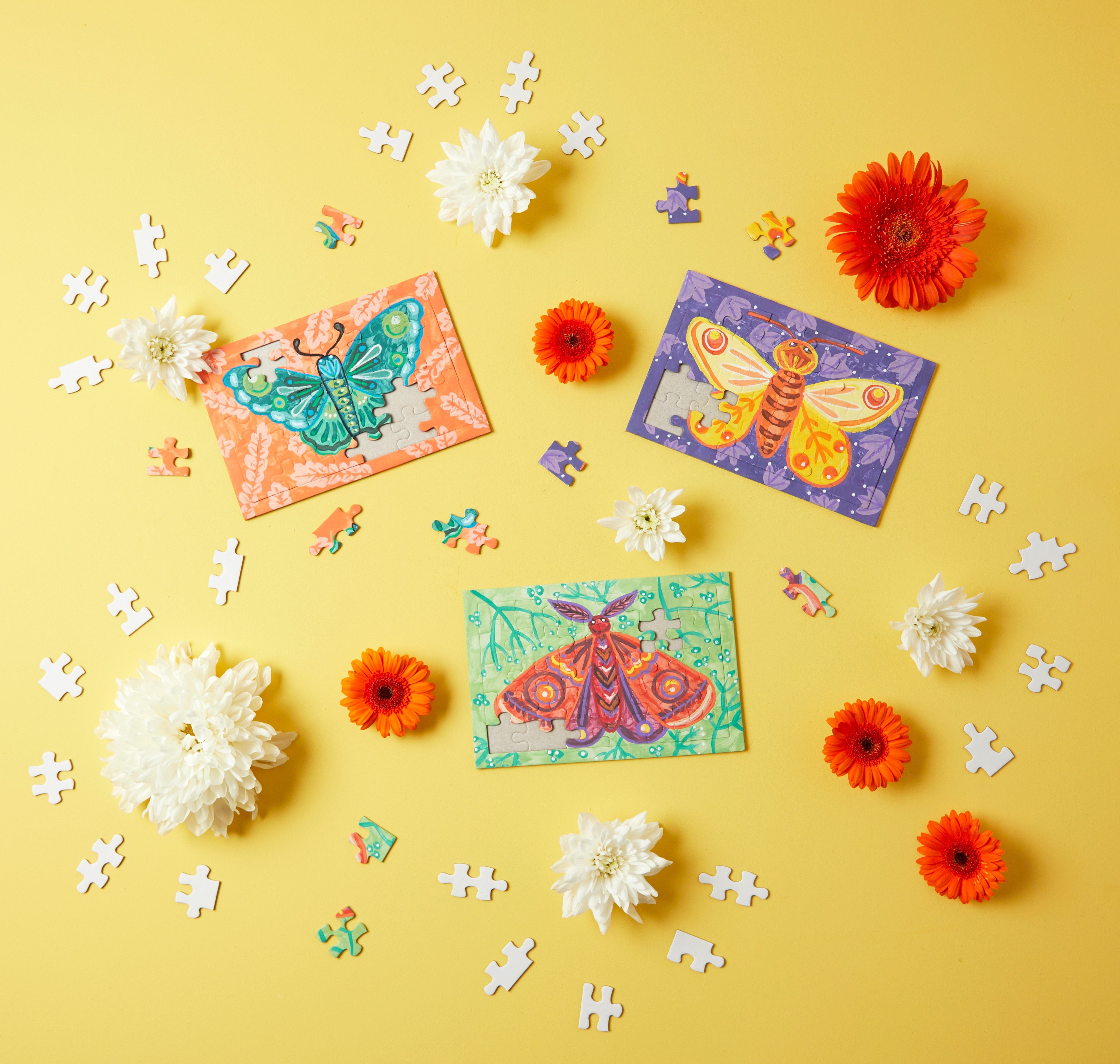 Puzzles papillons