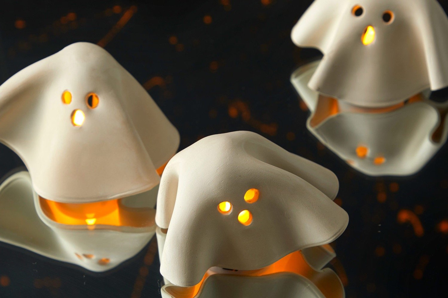 Little glowing ghosts