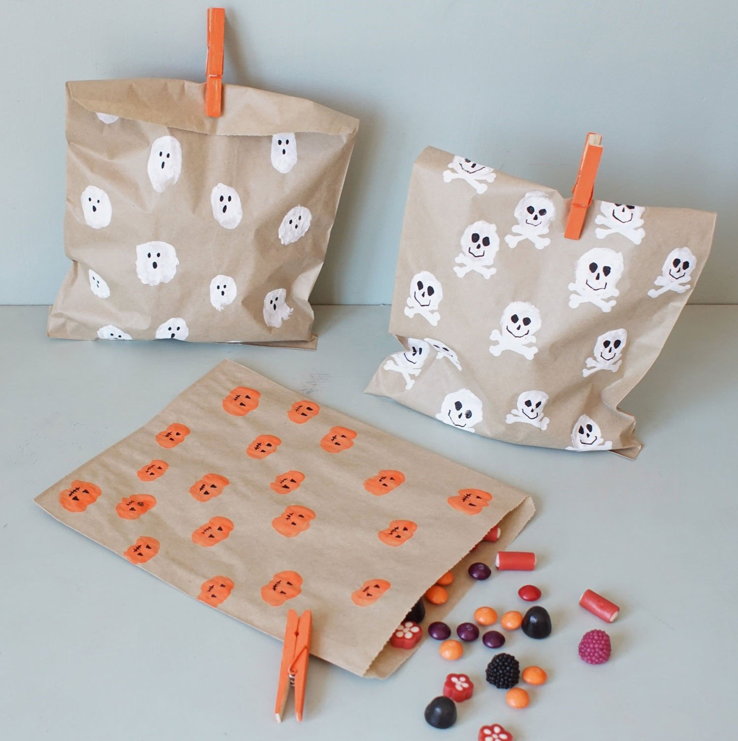 Sachets de bonbons Halloween