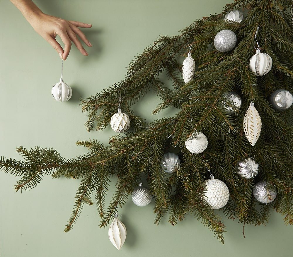 Bolas de Navidad de pasta de modelar