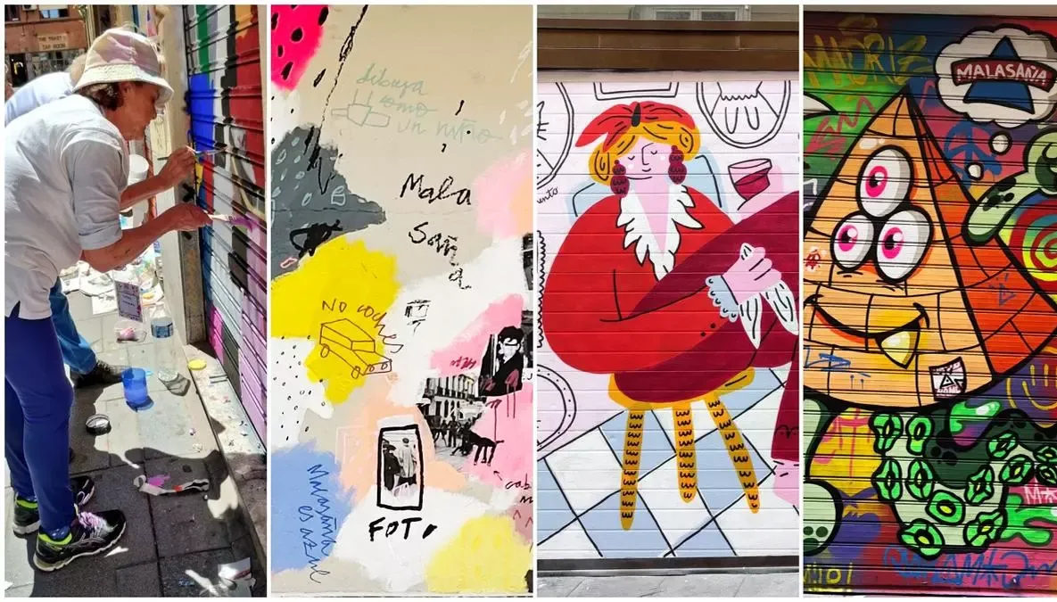 Pinta Malasaña festival de l’art urbain à Madrid 2023 Pinta Malasaña festival de l’art urbain à Madrid 2023