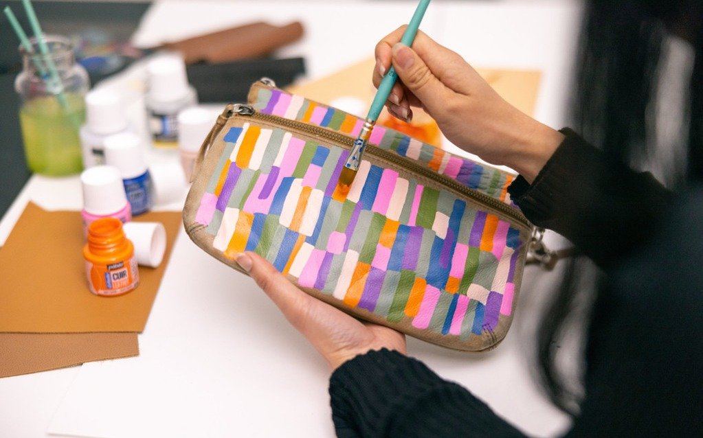 Créez votre sac personnalisé  avec la gamme setacolor cuir !