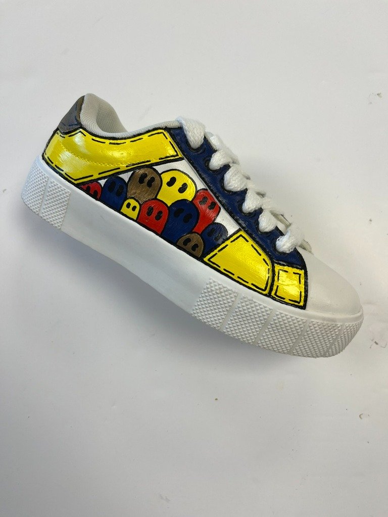 Faites de vos sneakers en cuir une oeuvre d'art Faites de vos sneakers en cuir une oeuvre d'art