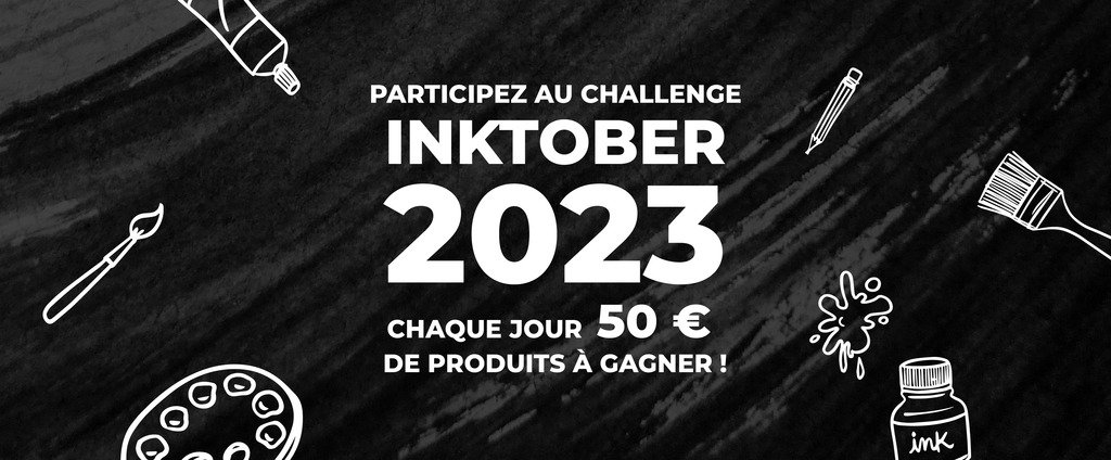 Inktober 2023 avec Pebeo