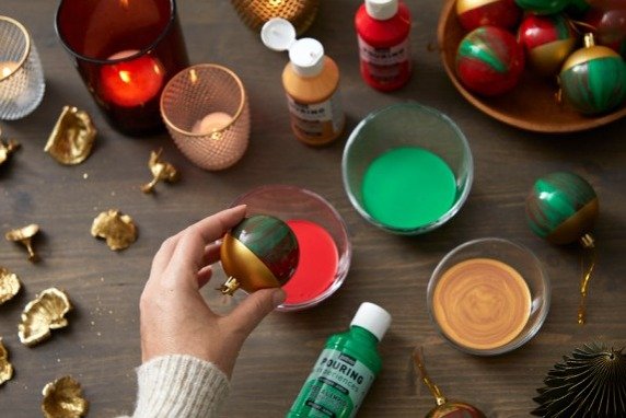 Tutoriel DIY boules de Noël