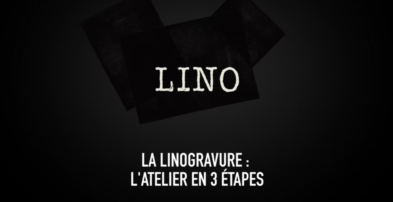 La Linogravure : L'atelier en 3 étapes