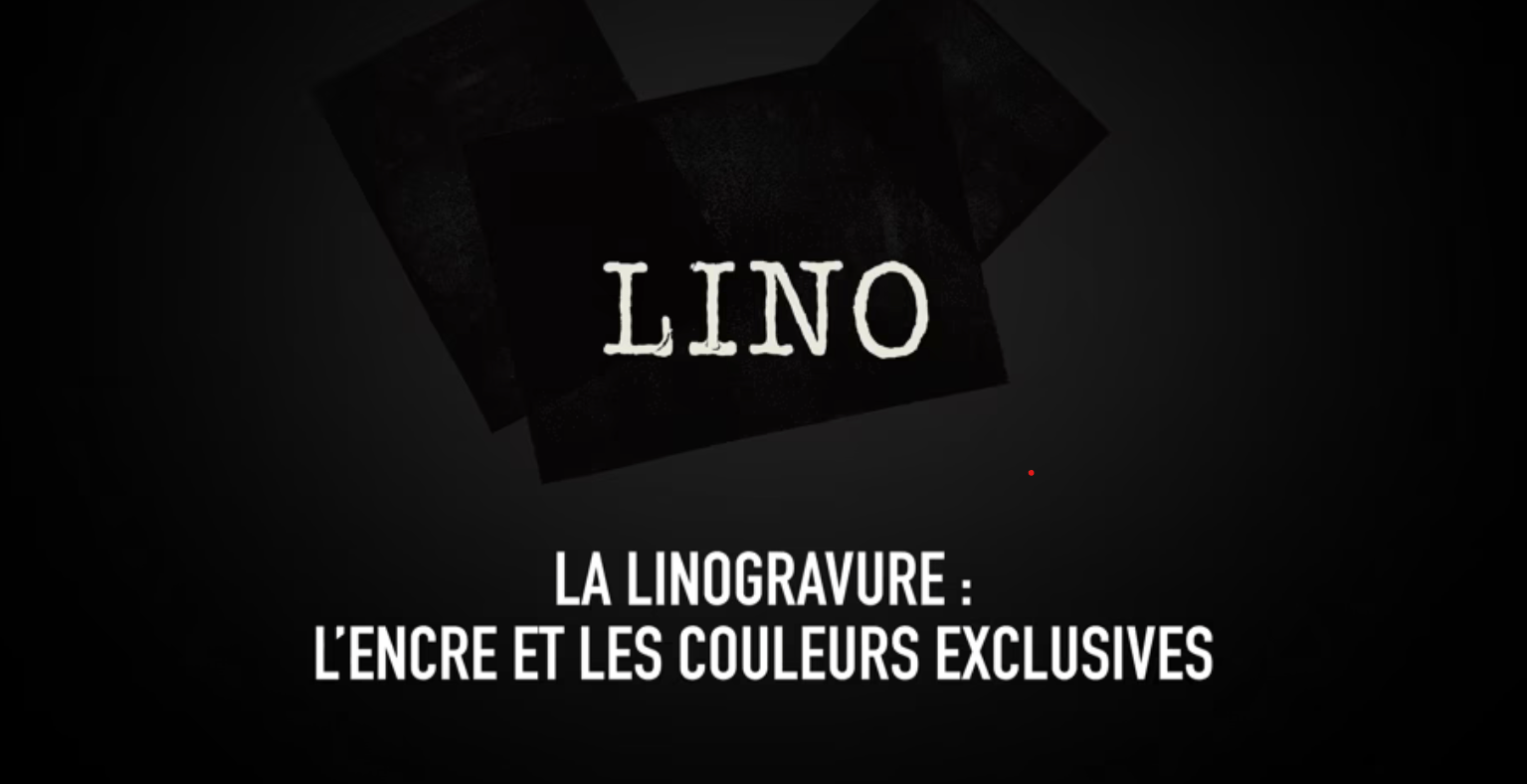 La Linogravure : L'encre et les couleurs exclusives