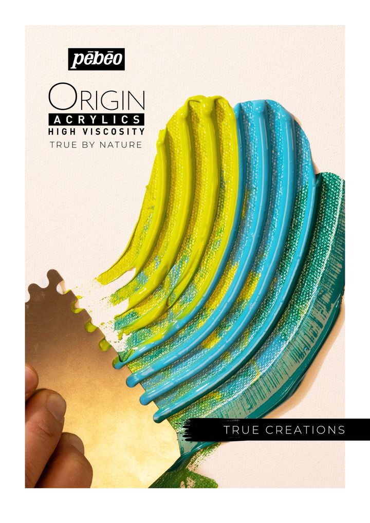 Origin, Une formule de haute qualité au fini mat et à la texture riche, dense et nerveuse qui permet à l'artiste d...