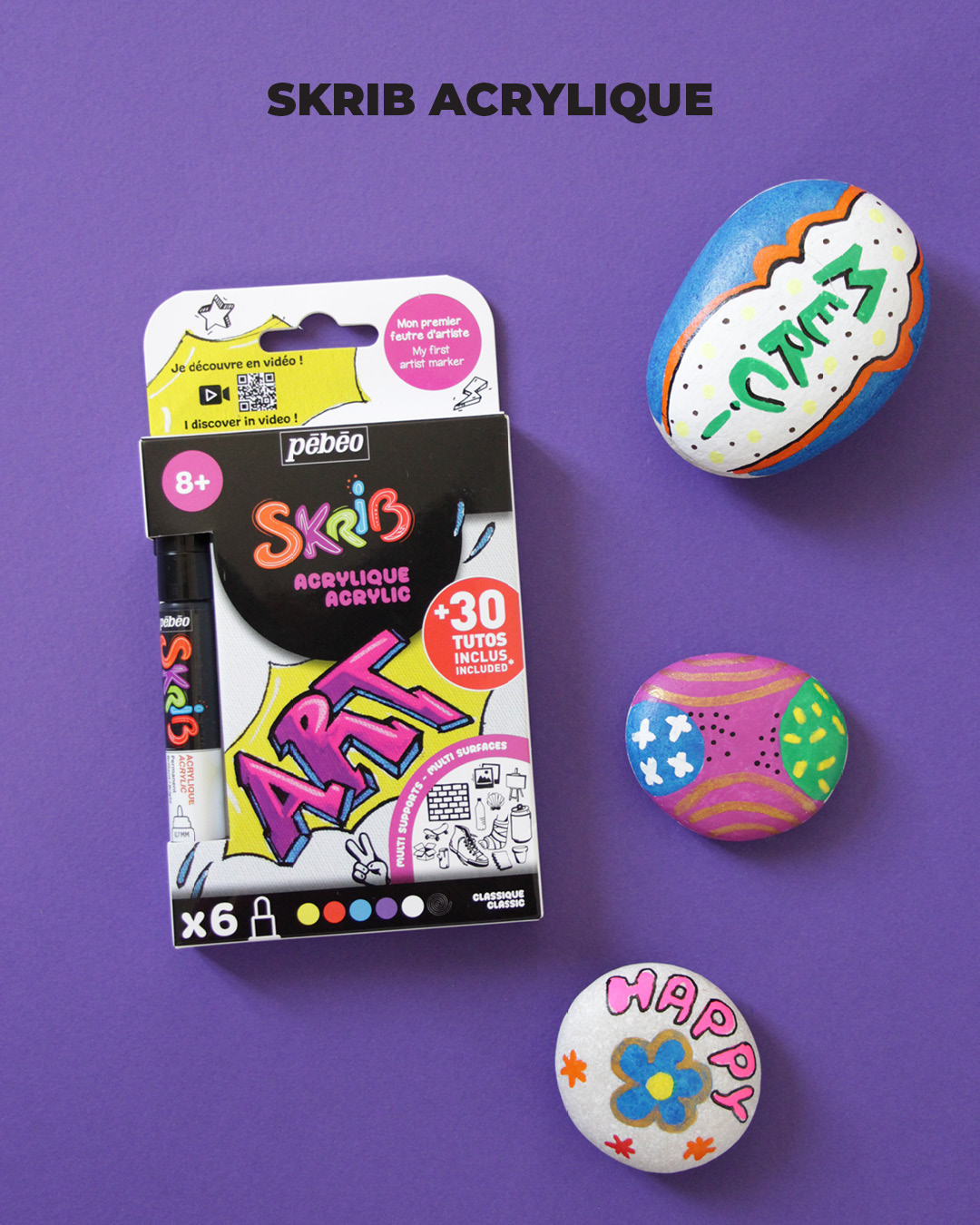 It’s vacation time ! 🌞 Our kids’ paint markers have had a fresh new look!

SKRIB Gouache and Acrylic are now a...