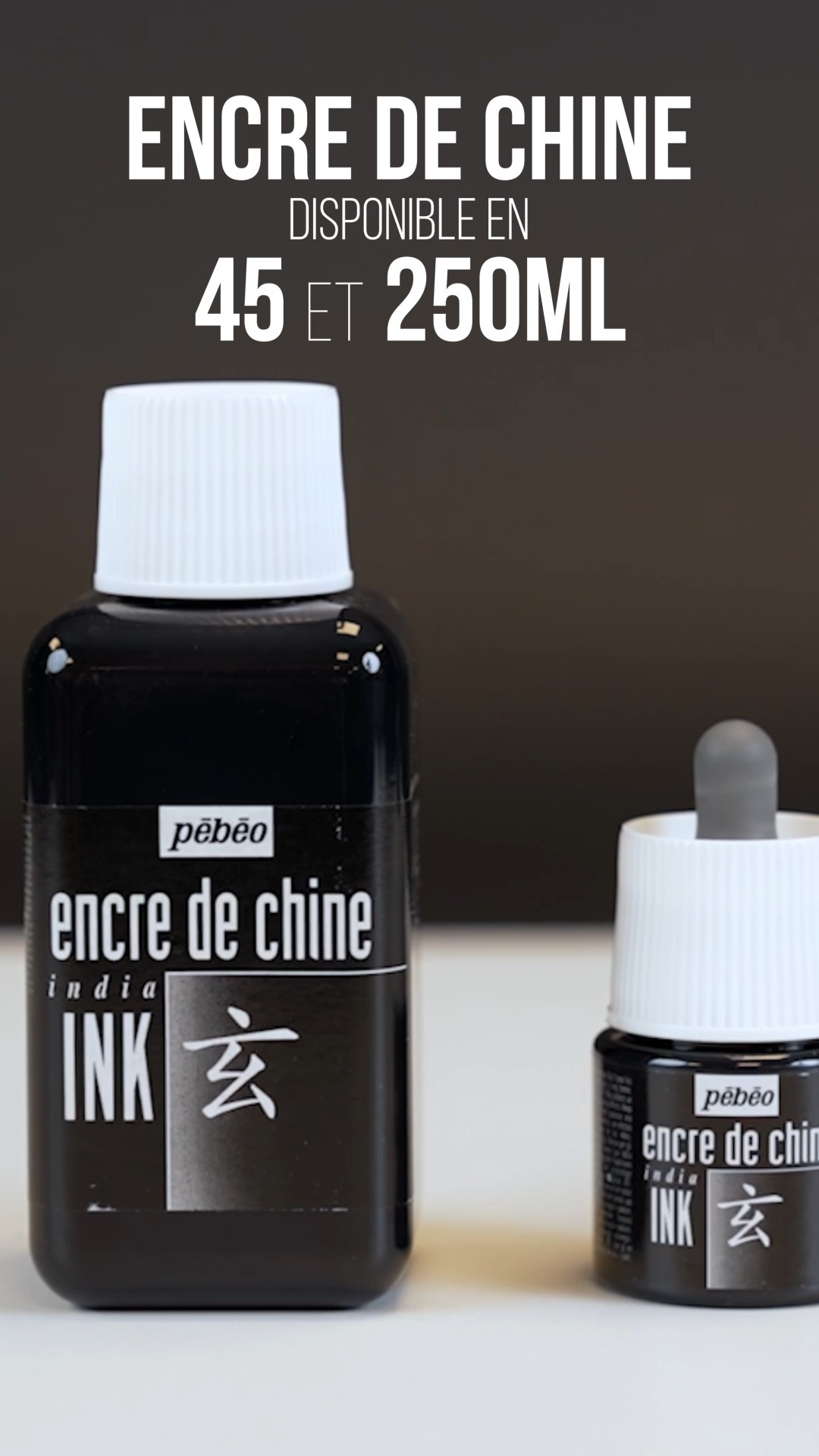 Discover Pébéo's India Ink, an essential reference for artists 🎨. 
This high-quality ink offers an opaque, satin...