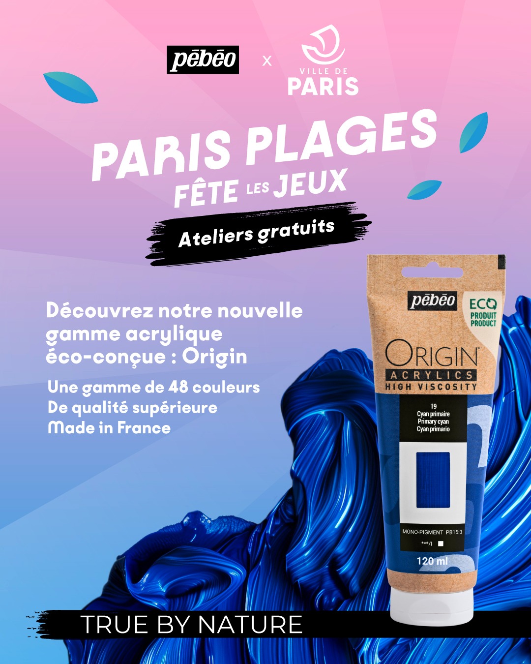 🎉Pébéo at Paris Plage🎉
During the 2024 Olympic Games this summer, Paris Plages makes its grand return, coinci...