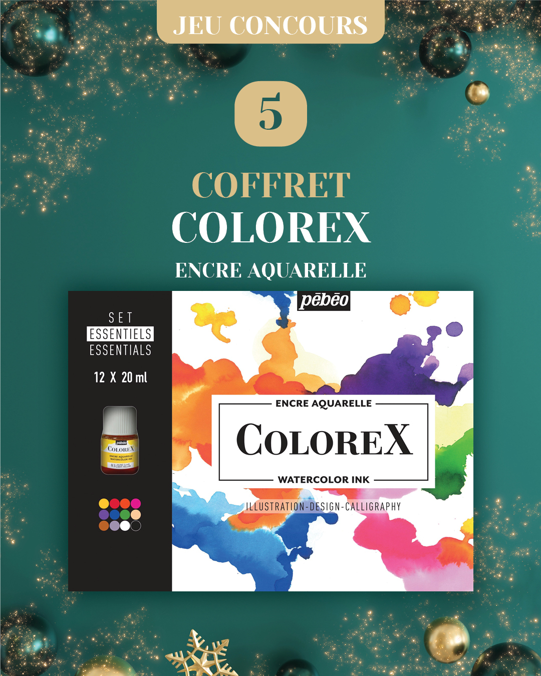 🎉 Jour 5: Coffret Colorex 🎉

Si vous êtes passionnée par les illustrations aquarelle, manga ou bande dessiné...