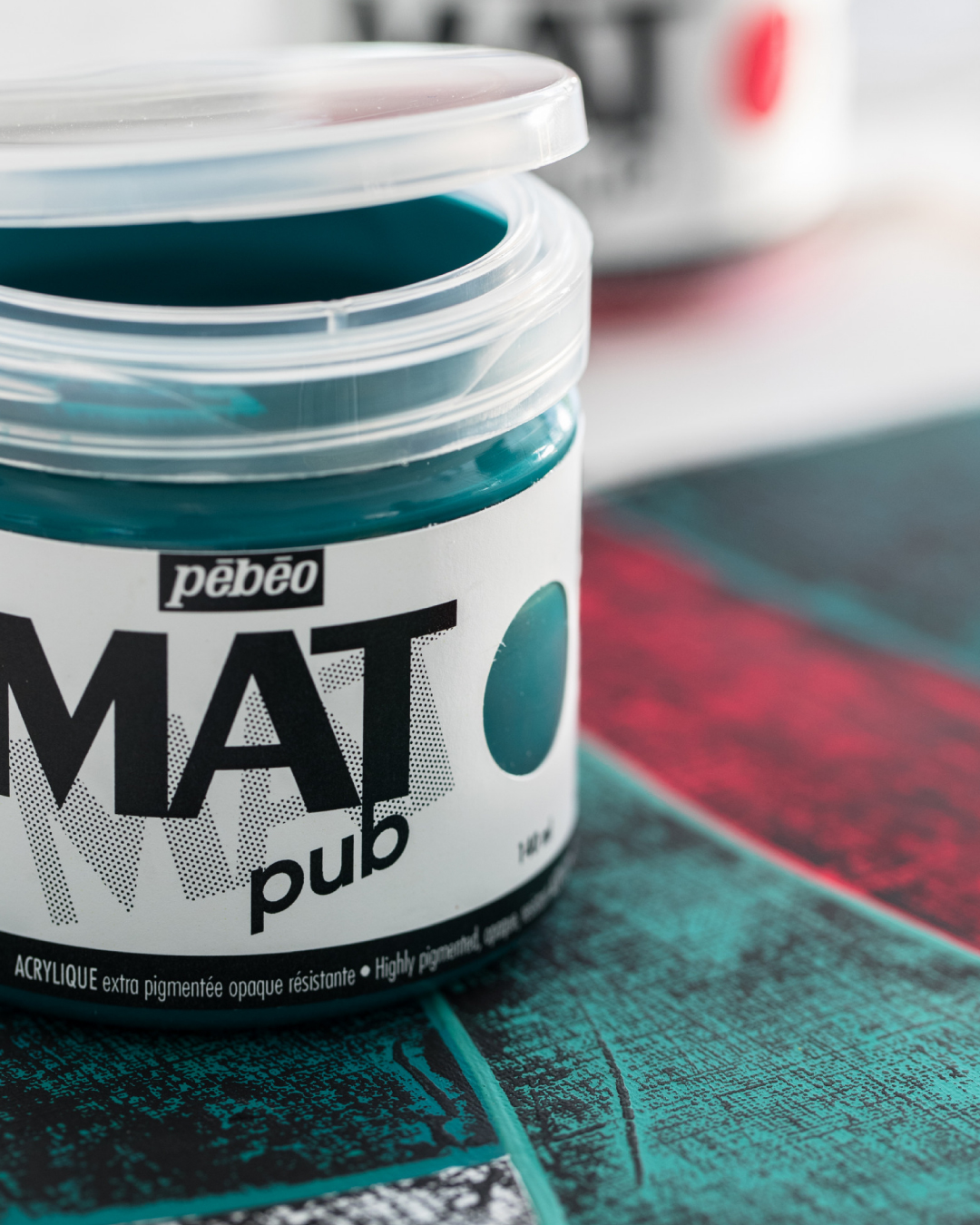 Our Mat Pub acrylic paint is ready-to-use, water-based, highly pigmented, and cadmium-free. 🎨🖌
It provides exce...