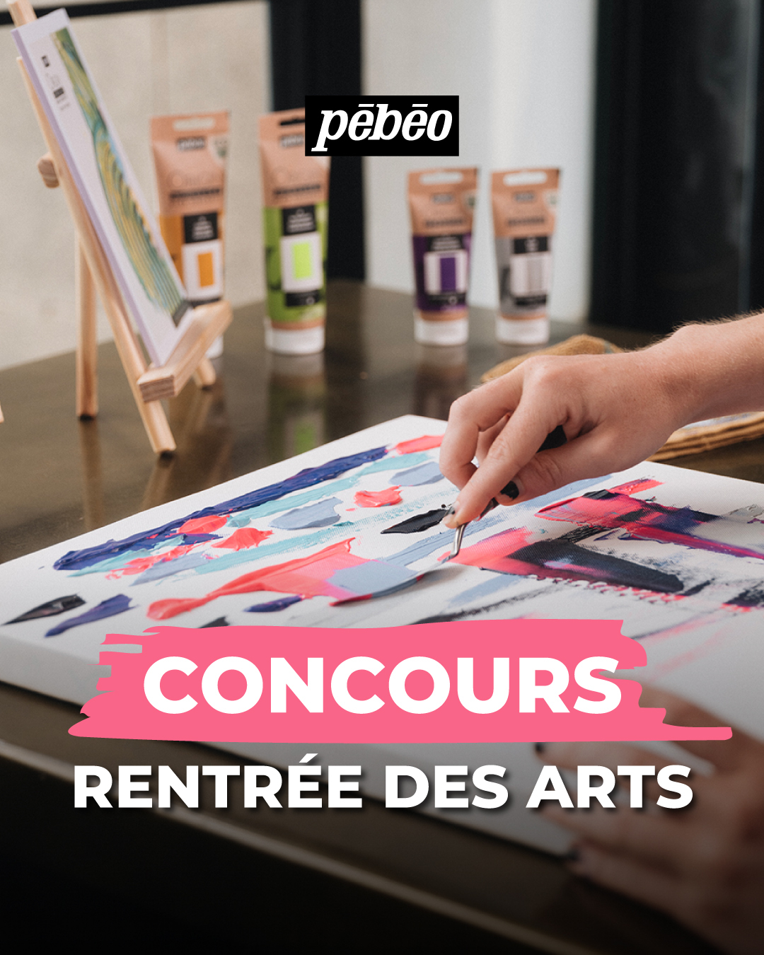 À l'occasion de la Rentrée des Arts et de la rentrée scolaire, Pebeo est ravi de vous annoncer un concours excepti...