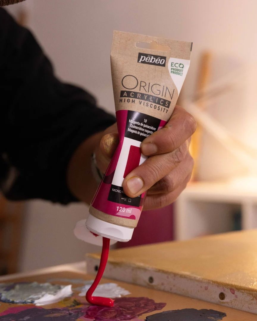 Origin is a high-quality formula with a matte finish and a rich, dense, and dynamic texture, allowing the artist to r...